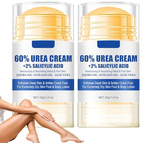 Hydrating and Anti-Cracking Foot Cream, Crème Pieds Anti-Crevasses Talons fendillés ou crevassés, Stick Réparateur Anti-Crevasses, Crème pieds réparatrice, Crème de soin pour pieds (2PCS)