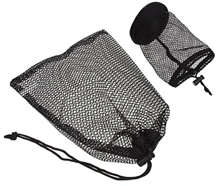 BESTonZON 2stücke Golftasche Aus Nylon Netztasche Für Bälle Verschleißfeste Aufbewahrungstasche Bälle Lagerung Tasche Und Langlebig Für Golfplatz Und Andere Sportbälle