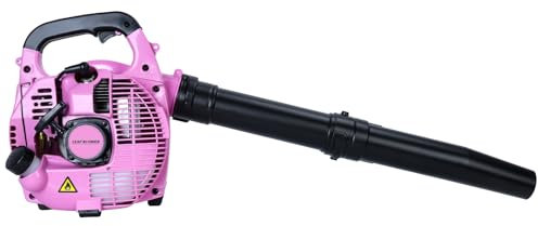 Soplador de hojas de gas inalámbrico, 380 CFM, 26 CC, soplador de gas de mano de 2 tiempos, soplador de hojas de gasolina/sopladores de nieve para cuidado del césped de jardín, eliminación de nieve