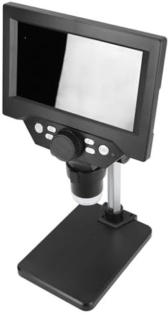 10MP Digitales Mikroskop 5.5 Zoll HD LCD-Anzeige LED-Beleuchtung 1000x Vergrößerungshandbuch für Reparaturschweißen,5-Zoll