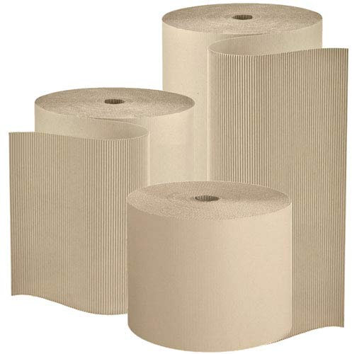 2x Wellpappe Rollenwellpappe C-Welle 50 cm x 70 m