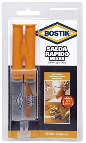ADESIVO BICOMPONENTE SALDA RAPIDO MIXER BOSTIK