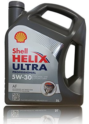 Shell Helix Ultra Professional AF 5 W-30 Low-Viscosity Engine Oil 5 litres