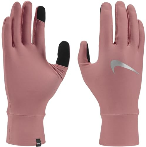 Nike W Lightweight Tech RG Guantes para mujer en color red Stardust/red Stardust/Silver, talla: XS, N.100.2219.619.XS