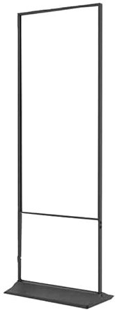 Golvstående Affischställ, Rekryteringsdisplayhållare For Utomhusreklam, Skylthållare For Bröllopsrestaurang(Black,60x80cm)