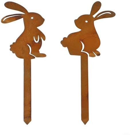 Sculpture de jardin en métal pour bassin extérieur - Motif animal fantaisiste pour décoration de paysage