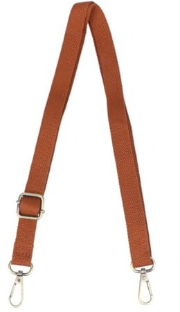 DEARMAMY Correa De Hombro Ajustable para Mujer Repuesto para Bolso Color Marrón y Cómoda para Bandolera y Maletín