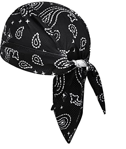 Sport Bandana Cap Hat Anti-UV Schutz Kopfbedeckung Mütze Schädelkappe Damen Herren Kopftuch Piratenmütze Bikertuch Stirnband Fahrradmütze Sommer Unterm Radhelm Piratenhut