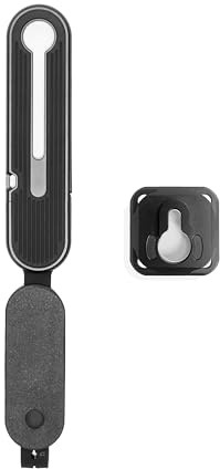 Peak Design Micro Clutch I-Plate Camera Hand Strap, For Mirrorless Cameras, Low-Profile Finger Loop, Battery Access, ARCA-Compatible Baseplate, Secure and Comfortable, Camera Straps for Photographers
