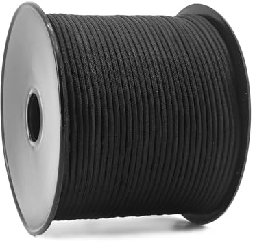 NewDoar Paracord 3mm Reepschnüre 30M/90M/150M Rolle Taktische Schnur Seil 250KG/550lbs Zugfestigkeit 7 Kerne Polyester Versorgungskabel für Outdoor Heimwerken Basteln Camping Gartenarbeit-90M/300FT