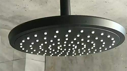 Juego de ducha de baño, cabezal de ducha redondo empotrado, mezclador de ducha, kit de cabezal de ducha cómodo (tipo de grifo de baño y ducha: grifos de ducha de pared)