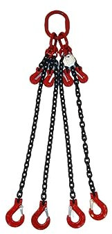 Joma-Tech 4-Strang Anschlagkette 3m GK8 10mm schwarz verkürzbar