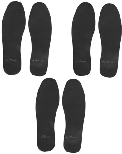 ULTECHNOVO 3paare Edelstahl Einlegesohlen Für Herren Und Damen Anti-piercing Atmungsaktiv Und Komfortabel Für Arbeit Sport Und Freizeit Schutzeinlagen Gegen Nägel Und Stöße