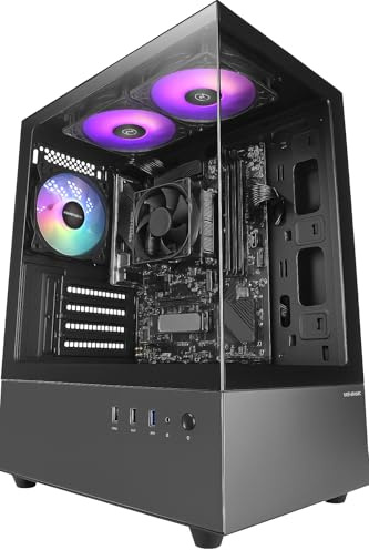 PC’S Gaming MC-XO 2025 | Ryzen 5 3400G hasta 4.2GHz | 8GB RAM DDR4 | SSD 500GB | WiFi Dual | Windows 11 | Gaming, Estudio, Oficina