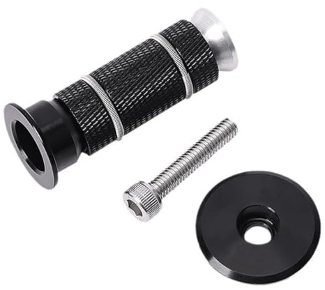 HOUSON 1-inch Bicycle Headset Expander for Forks - CNC Aluminum Expander Sleeve 19-21mm | T6 Heat Treatment | Compatible with 25.4mm Steerer Tubes