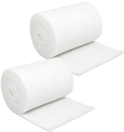 2 Pièces Eponge Filtrante pour Aquarium, 100cm x 12cm x 2cm
