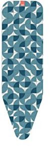 Joseph Joseph Flexa - Stretch Elasticated Replacement Ironing Board Cover 135 cm (53.1 inches), fits all - Mosaic Blue