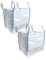 A&A SUPPLIES UK - Lot de 2 sacs de construction FIBC - 1 tonne - 85 x 85 x 85 cm - Sacs à déchets de jardin en vrac - Très résistants - En matériau tissé industriel