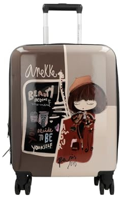 Anekke Valise Mademoiselle Expandable Cabin Trolley Multicolor Multicolore