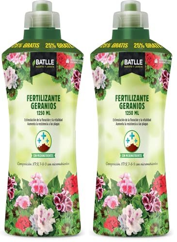 Semillas Batlle Fert. Geranios 1250ml (Paquete de 2)