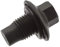febi bilstein 48907 Ölablassschraube mit Dichtring, 1 Stück, Schwarz