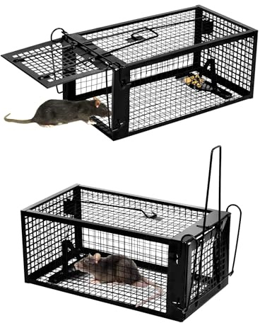 Akunsz 2X Piege a Rat Pièges à Rats Exterieur XXL