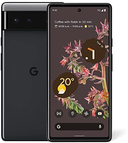 Google Pixel 6-128GB Noir Noir (Reconditionné)
