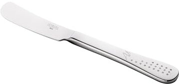 PIAZZA - Spatola Cucina Acciaio Inox, Set 6 Pz, Coltello Spalma Crema, Burro e Salse Lavabile Lavastoviglie, Accessori Cucina Pasticceria per Aperitivo Paté Hummus, Utensili Cucina Resistenti Durevoli