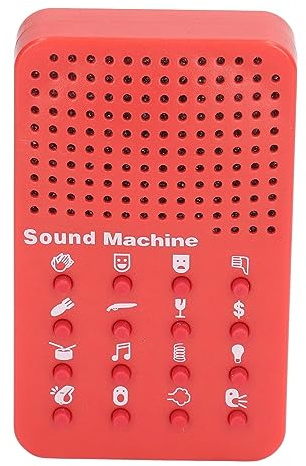 CFTGIW Divertente Macchina per Creare Suoni con 16 Effetti Sonori Novità Elettronica Portatile Divertente Generatore di Rumori Giocattolo i Suoi Divertenti Effetti di Conversazione Pulsante Applausi