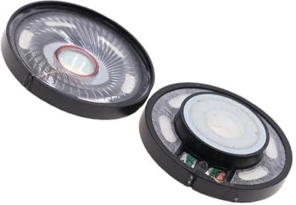 SXRQ 2Pcs 50mm Headphone Speakers Headsets Driver 32ohm 112db Hifi Speakers Repair Parts Headsets Driver for Headphones Earphone Replacement