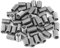 Thread Repair Insert, 50 PCS SS304 Stainless steel Coiled Wire Helicoil Thread Repair Insert Assortment Kit M6 x 1.0 x 3D Length