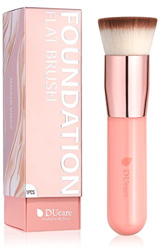 DUcare Pinceau Fond de Teint Pinceaux Maquillages Kabuki Sans Défaut Poils Denses et Doux Pinceau Blush Convient aux Poudres Crèmes et Liquides