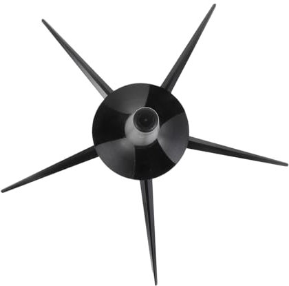 FUNOMOCYA Robuster Trompetenständer mit Fünfbeinigem Design Stabiler Halterung für Blasinstrumente für Trompetenspieler Langlebig und Schützend gegen Zittern