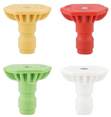 budiniao Embouts de buse pour Nettoyeur Haute Pression à Installation, Haute résistance, Longue durée de Vie, Connexion 1/4. Accessoires pour Embouts buse S, 2.0 mm