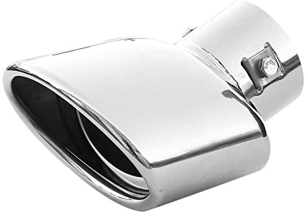 03559750 Universel Embout D'echappement Acier Inoxydable jusqu'a 55mm Chrome