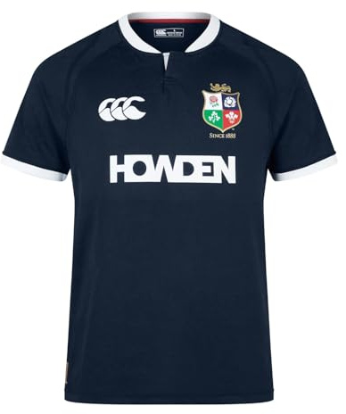Canterbury Camiseta de Entrenamiento de los Leones británicos e irlandeses para Hombre, réplica de 2024, Camiseta de Manga Corta