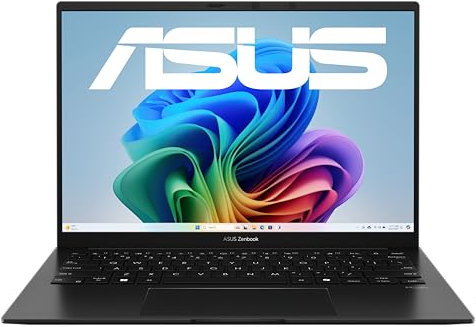 ASUS Zenbook 14 OLED UM3406KA Copilot+ PC | 14 WUXGA 16:10 OLED Display | 32GB RAM | 1TB SSD | AMD Ryzen AI 7 350 | AMD Radeon | Win11 Home | QWERTZ | Jade Black
