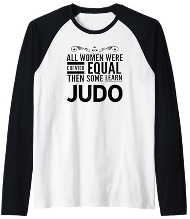 Sensei Japonais pour Apprendre Le Judo pour Femme Manche Raglan