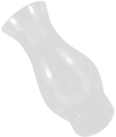 Glass Oil Lamp Shade, 7.5cm Kerosene Lamp Chimney | Windproof Long Lampshade, Easy to Install, for Home Decor and Replacement Use