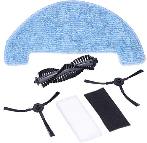 Spazzatrice Spazzola rotante Kit di sostituzione filtro spazzola laterale in tessuto Set di accessori di alta qualità per aspirapolvere robot A4S Materiale ABS 94 g Peso