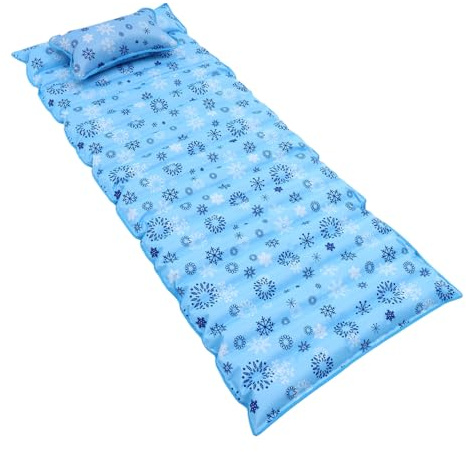 COOLHIYA Materasso di Ghiaccio Rinfrescante Singolo 190x75 Cm in Pvc Spesso Resistente Cuscino ad Acqua, Materasso per Dormitorio e Studenti, Materasso ad Acqua Fredda Pieghevole per Uso