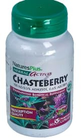 Cápsulas de Chasteberry Sauzgatillo Estandarizado para el Control del Balance Hormonal (60 Cápsulas) – Extracto de Máxima Pureza y Potencia