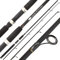 G8DS® Karpfen Stalker Rute 2,40m 2lb 2-teilig schwarz Fiberglas Pirsch Angelei Schwimmbrot Oberfläche leicht handlich flexibel