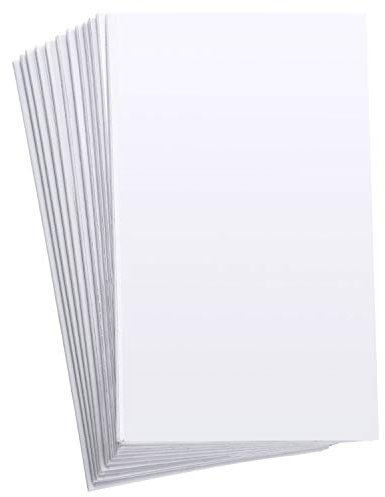 12 Double Sided Adhesive Foam Sheets - 3D White Dual-Adhesive for Shaker Cards & Scrapbooking