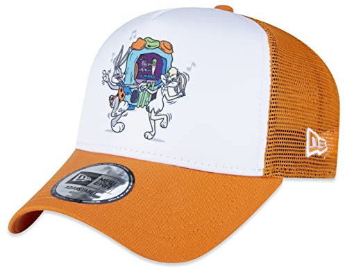New Era Adjustable Trucker Cap - Looney Tunes Flinstones