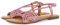 GIOSEPPO Damen Aidone Flache Sandale, Rosa, 38 EU