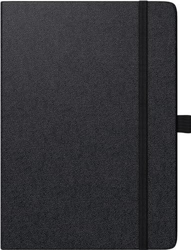 BRUNNEN Buchkalender Kompagnon Mod. 761 66 2025 | 210×260 mm, Kunststoff, schwarz