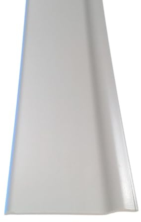Set Battiscopa in PVC Espanso – Set 5/20 Barre da 2 Metri (Totale 10/40 m) | Resistente e Flessibile (5, 10 Metri)