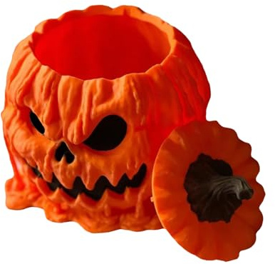 Stronrive Cuenco De Halloween - Fuente Calabaza Servir | Adorno Festivo Divertido Cuenco Decorativo Para Mesa Entrada Buffet Cocina Fiestas Eventos Temáticos Y Regalo