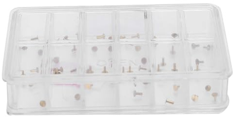 Tumintu Per Watchmaker Supplies Watch Riparazione Di Dial Piedi, Riparazione Orologi Di Rame Quadrante Piedi Assortimento Parti Diverse Scatole Ventaglio